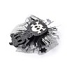 Halloween Theme Candy Bag Felt Alligator Hair Clips LS-PHAR-L008-01D-3
