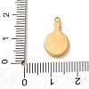 304 Stainless Steel Enamel Pendants SA-CBA46B2-07G-3