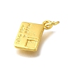 Brass Pendants KK-Z102-17G-2