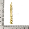 Brass Micro Pave Cubic Zirconia Pendants KK-Z042-19G-03-3