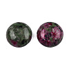 Synthetic Ruby in Zoisite Gemstone Cabochons G-T020-16mm-17-3