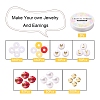 DIY Letter & Imitation Pearl & Heishi Beads Bracelet Making Kit DIY-YW0005-23E-2