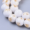 Natural Mashan Jade Beads Strands G-F670-A18-10mm-3