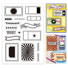 Custom PVC Plastic Clear Stamps DIY-WH0448-0253