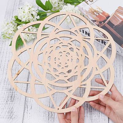Wood Filigree Joiners Links WOOD-WH0100-54D-1