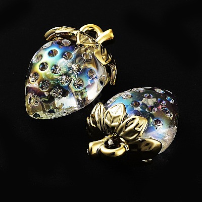 Transparent Acrylic Pendants MACR-K335-04A-01-1