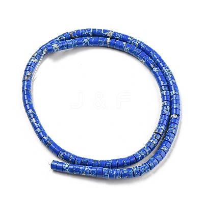 Synthetic Imperial Jasper Dyed Beads Strands G-D077-D01-02B-1