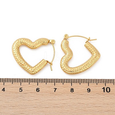 304 Stainless Steel Hoop Earrings for Women EJEW-U046-06A-G-1