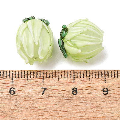 Handmade Lampwork Beads LAMP-F041-02G-1