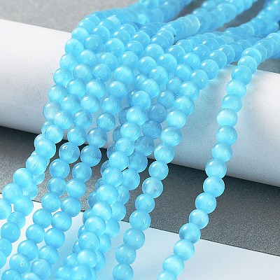 Cat Eye Beads Strands X-CE-F022-4mm-10-1