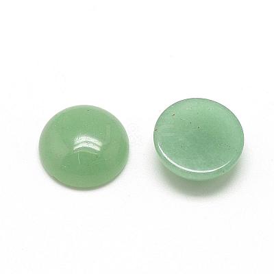Natural Green Aventurine Cabochons G-R416-16mm-43-1