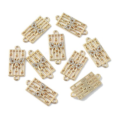 Alloy Rhinestone Connector Charms X1-FIND-TAC0014-55-1