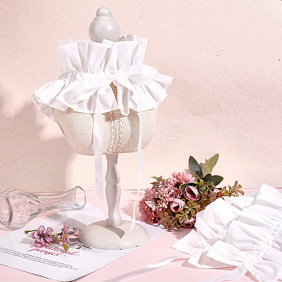 Polycotton Faux Collar AJEW-WH0481-131A-1