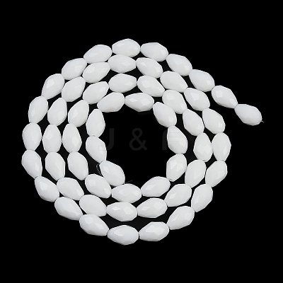 Opaque Solid Color Beads Strands EGLA-N013-P8mm-D02-1