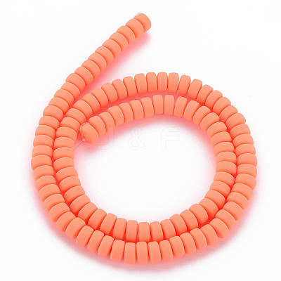 Handmade Polymer Clay Beads Strands LS-CLAY-N008-39-1