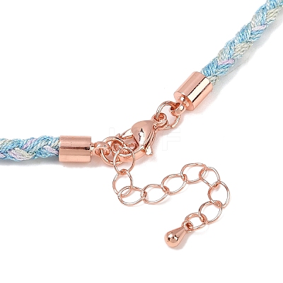 3.5MM Round Nylon Cotton Cord Necklace Making NJEW-C106-03RG-11-1