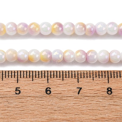 Glass Beads Strands LAMP-R020-04E-1