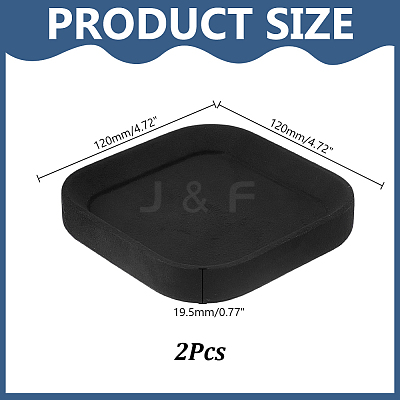 Velvet Jewelry Display Trays for Earrings Rings Bracelets Necklaces ODIS-WH0079-106A-1