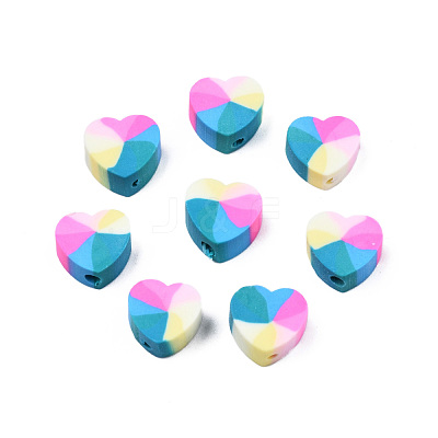 Handmade Polymer Clay Beads CLAY-N011-58-03-1