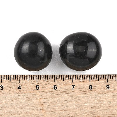 Natural Obsidian Beads G-G348-01B-49-1