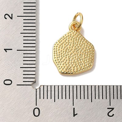 Brass Enamel Pendants KK-U027-21G-02-1