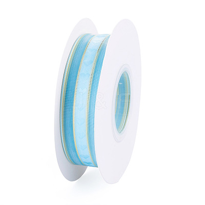 Polyester Lace Ribbon OCOR-TADJ0001-07G-1