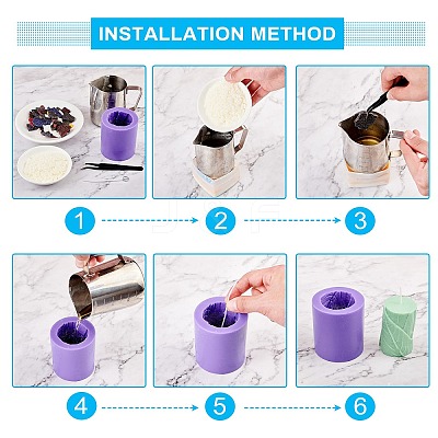 DIY Silicone Candle Molds DIY-PH0004-53-1