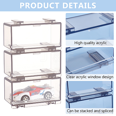 Plastic Mold Presentation Boxes ODIS-WH0329-58B-1
