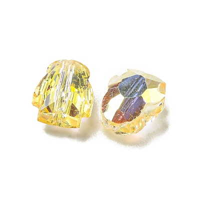 Electroplate Glass Beads EGLA-A041-01-HP03-1