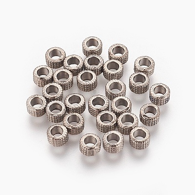 Tibetan Style Alloy Spacer Beads LS-K08PT051-1