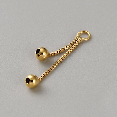 Brass Pendants KK-WH0095-28G-1
