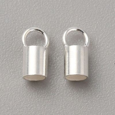 Sterling Silver Cord Ends LS-STER-WH0010-16C-1