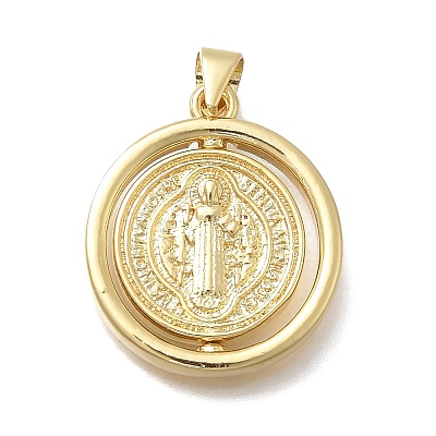 Brass Pendants KK-D431-032G-1