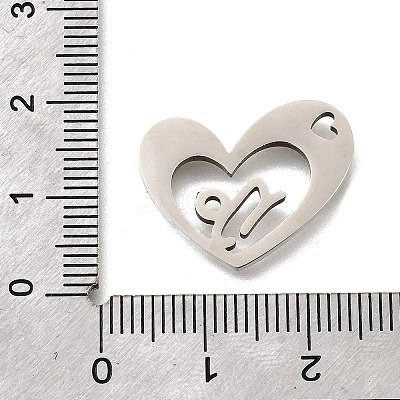 201 Stainless Steel Pendants STAS-A116-01P-10-1
