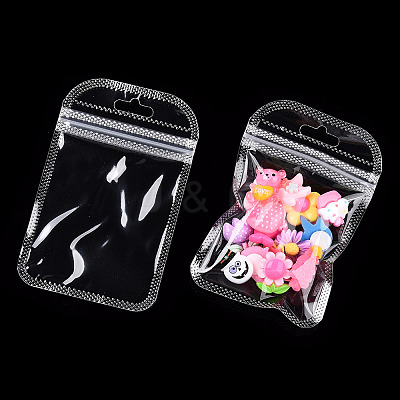 Transparent Plastic Resealable Packaging Bags OPP-T002-01B-1