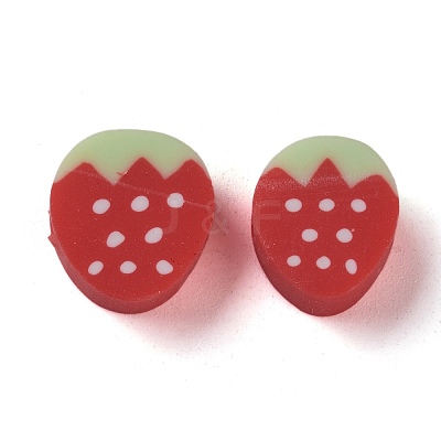 Handmade Polymer Clay Beads CLAY-R069-01M-1