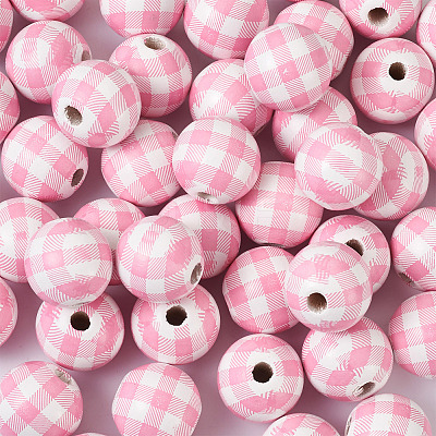 Natural Wooden Beads WOOD-TAC0010-05D-1