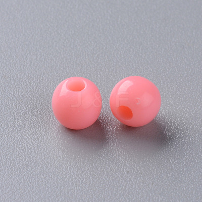 Opaque Acrylic Beads MACR-S370-C6mm-A04-1