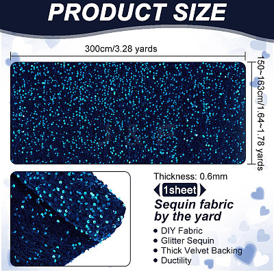 Polyester Fabrics DIY-WH0622-125C-1