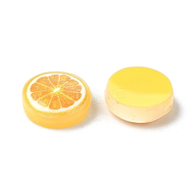 Fruit Series Opaque Resin Cabochons CRES-Q006-01D-1