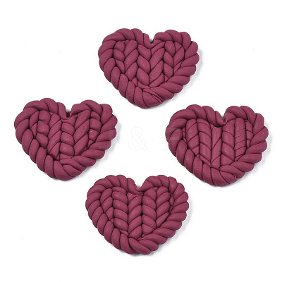 Handmade Polymer Clay Cabochons CLAY-N010-025F-1