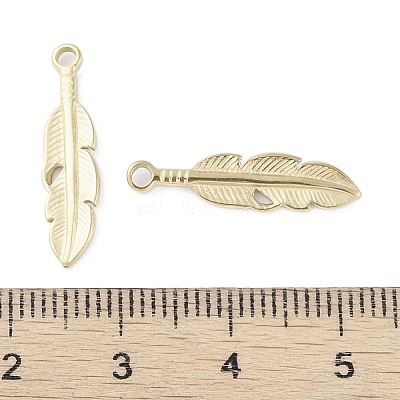 304 Stainless Steel Pendants STAS-L022-399G-1