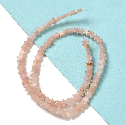 Natural Pink Opal Beads Strands G-G085-B36-02-1