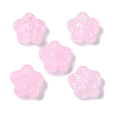 Baking Paint Glass Beads GLAA-S202-06C-1