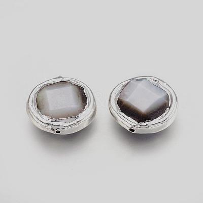 Black Lip Shell Beads SSHEL-P016-06S-1