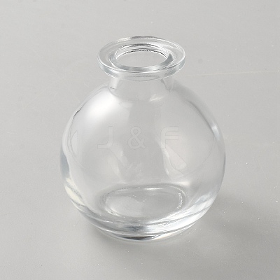 Round Glass Vases Display Decorations AJEW-WH0816-409A-1