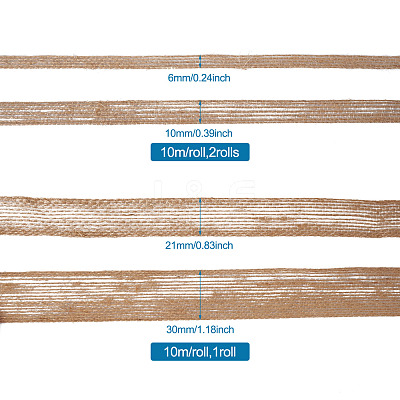Burlap Fabric Ribbon OCOR-TA0001-26-1