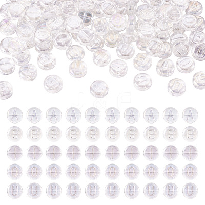 100Pcs 5 Styles Electroplated Glass Bead GLAA-TA0002-95A-1
