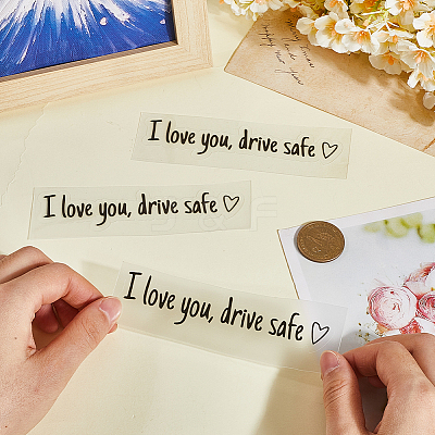 PVC Self Adhesive Car Stickers STIC-WH20004-01A-01-1