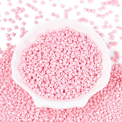Baking Paint Glass Seed Beads SEED-N007-30E-1